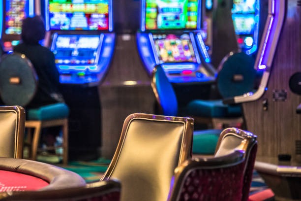 Live casino dealer table with multi-camera setup